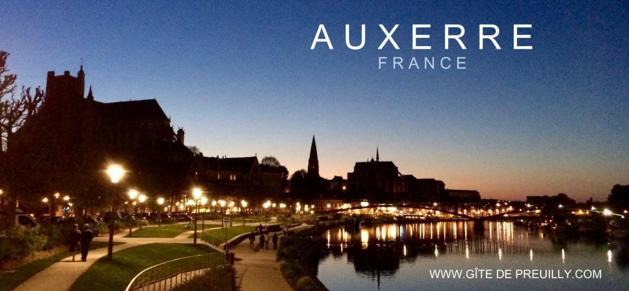Gite De Preuilly Auxerre Exteriér fotografie